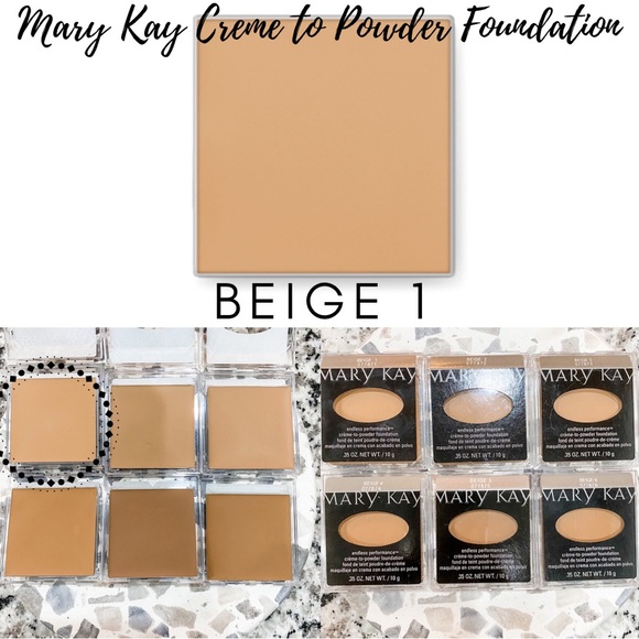 Mary Kay Crème to Powder Foundation Beige 1 - Picture 1 of 3
